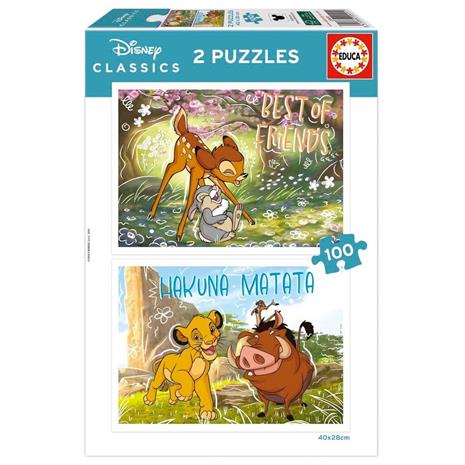 Educa Disney Classic Palapeli 2x100