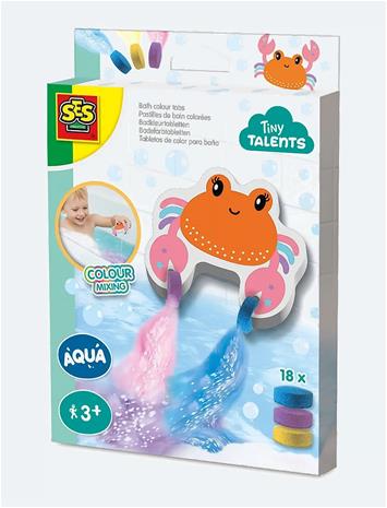 SES Creative Bath Time - Bath Colour Crab - Multi/patterned - ONE SIZE – kuva 5/5