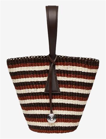 Liffner Single Handle Basket - Multi/patterned - ONE SIZE