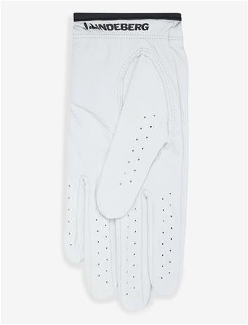J. LINDEBERG Rudd Golf Glove - WHITE - M