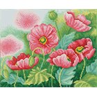 Diamond Dotz Watercolour Poppies DQ8.024