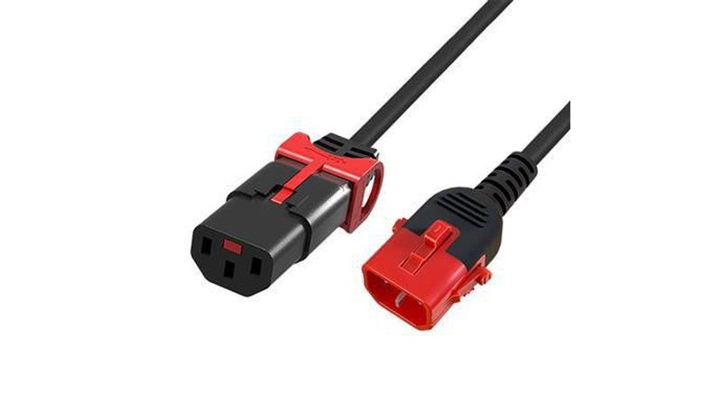 Microconnect virtajohto 1,5 m MC-DUALC13C14S-1.5 – kuva 1/2