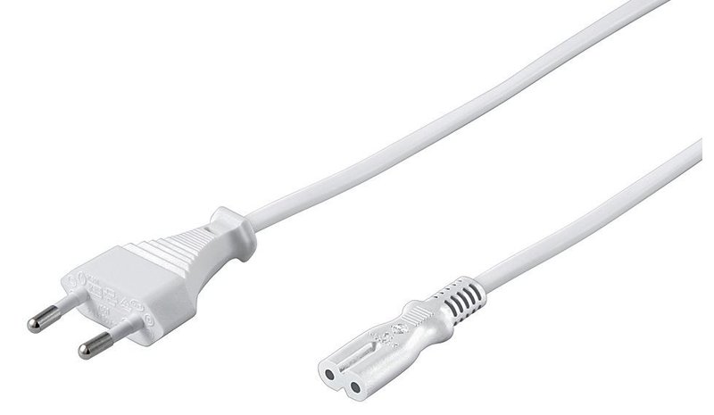 Microconnect virtajohto 1 m PE030710W – kuva 1/2