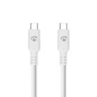 Nedis usb-kaapeli 60 W 2 m CCGB64700WT20