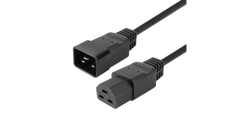 Microconnect virtajohto 1 m PE170410 – kuva 1/2
