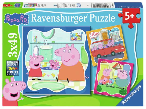 Ravensburger Pipsa Possu Palapelit 49 3-in-1