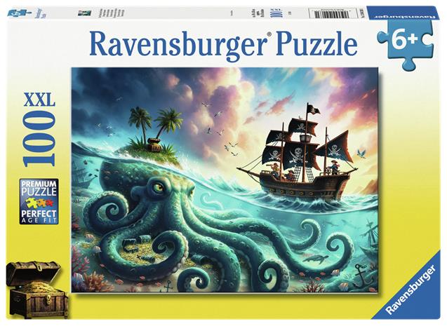 Ravensburger Palapeli Pirate Treasure 100