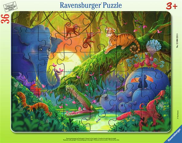 Jungle Lasten palapeli 30–48 palaa Ravensburger – kuva 5/6