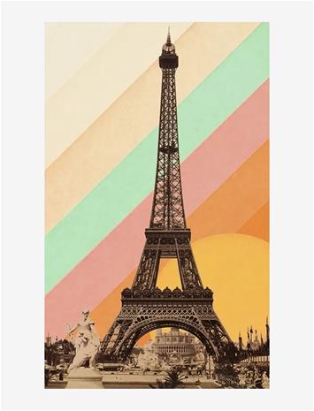 Paris Rainbow Palapeli 500 palaa Ravensburger – kuva 7/8