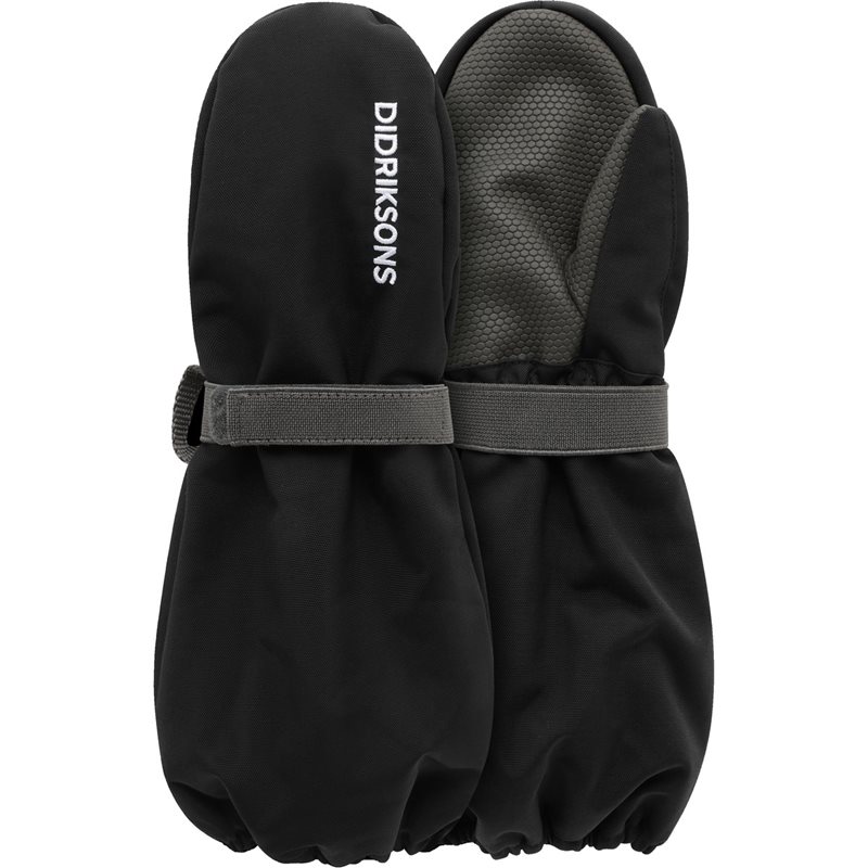Didriksons Biggles Kids' Mittens Black - 2-4y
