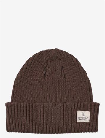 UPFRONT Elton Beanie - DK BROWN - One Size