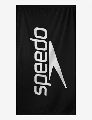 SPEEDO Logo Towel - BLACK/WHITE - One Size