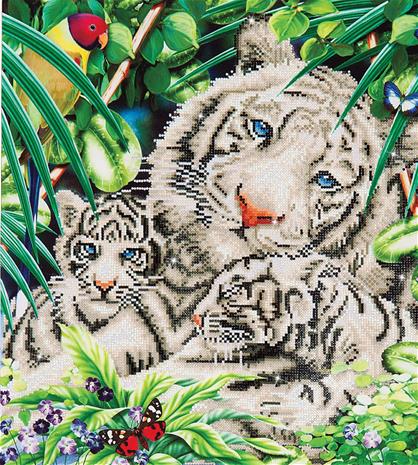 Diamond Dotz White Tiger Cubs DD10.006