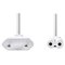 Nedis virtajohto 2 m PCGP11040WT20 – kuva 1
