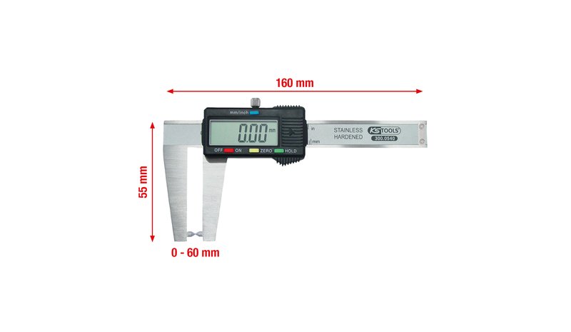 KS Tools mittaharppi 160 mm 300.0540
