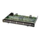 HPE Aruba Networking CX 6400 48-port 1GbE Class 4 PoE and 4-port SFP56 v2 Module R0X39C