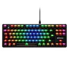 Sharkoon SGK70W näppäimistö Pelaaminen USB QWERTZ Saksa Musta