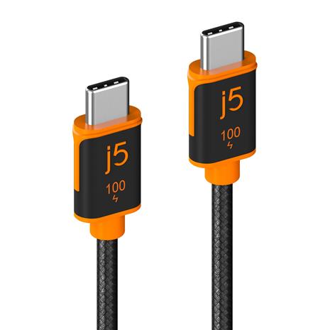 j5create usb-kaapeli 100 W 1,8 m JUCX25L18