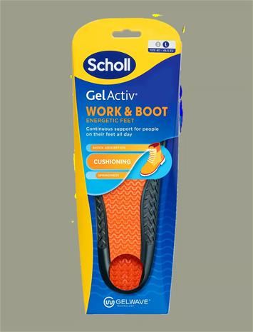Scholl Gel Activ Insole Work & Boot L