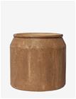 Broste Copenhagen Uma Flowerpot - Brown - H 24CM