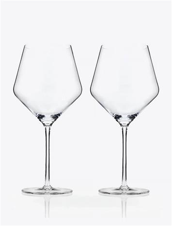 Viski - Raye Angled Bourgogne Lasi 62 cl 2 kpl