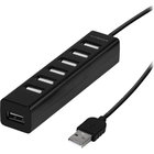 Vivanco keskitin VVITHUB20USB7IN1OUT