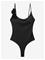 MANGO Floral Strap Swimsuit - BLACK - M – kuva 2