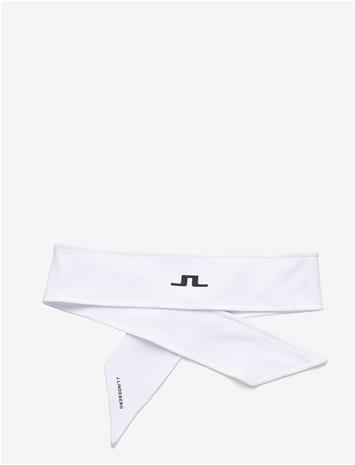 J. Lindeberg Mika Headband - White - ONE SIZE