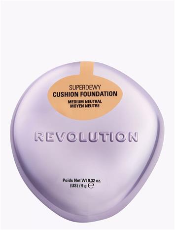 Revolution Beauty London Superdewy Cushion Foundation Medium Neutral