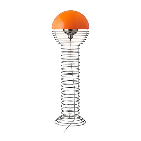 Verpan Wire lattiavalaisin Chrome-orange – kuva 8/8