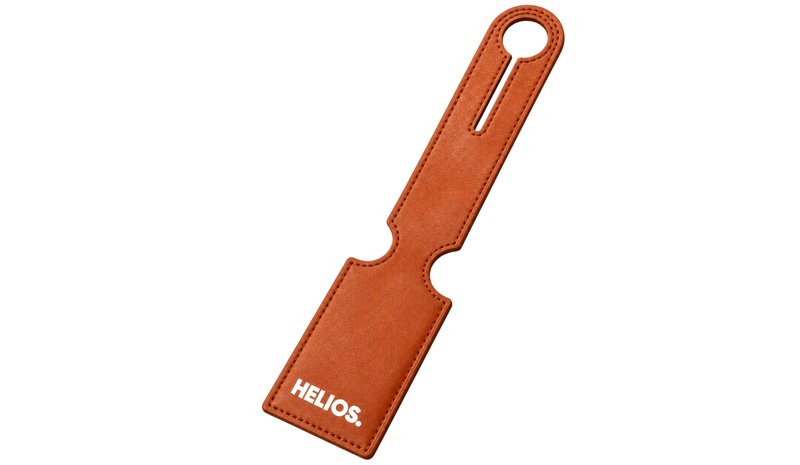 HELIOS Hangtag, ruskea