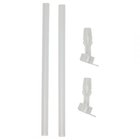 Camelbak Thrive Bite Valve And Straw 2PK, Clear, kirkas