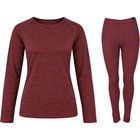 Helios Merino One Setti, naisten, punainen