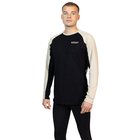 Liiteguard Merino Hybrid Long Sleeve, miesten, musta/beige