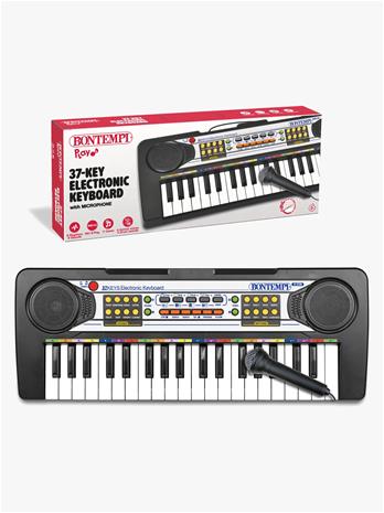 Bontempi Electronic Keyboard with microphone 12 3730