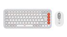 Logitech POP Icon Combo näppäimistö Sisältää hiiren Universaali Bluetooth QWERTZ Saksa Valkoinen 920-013107