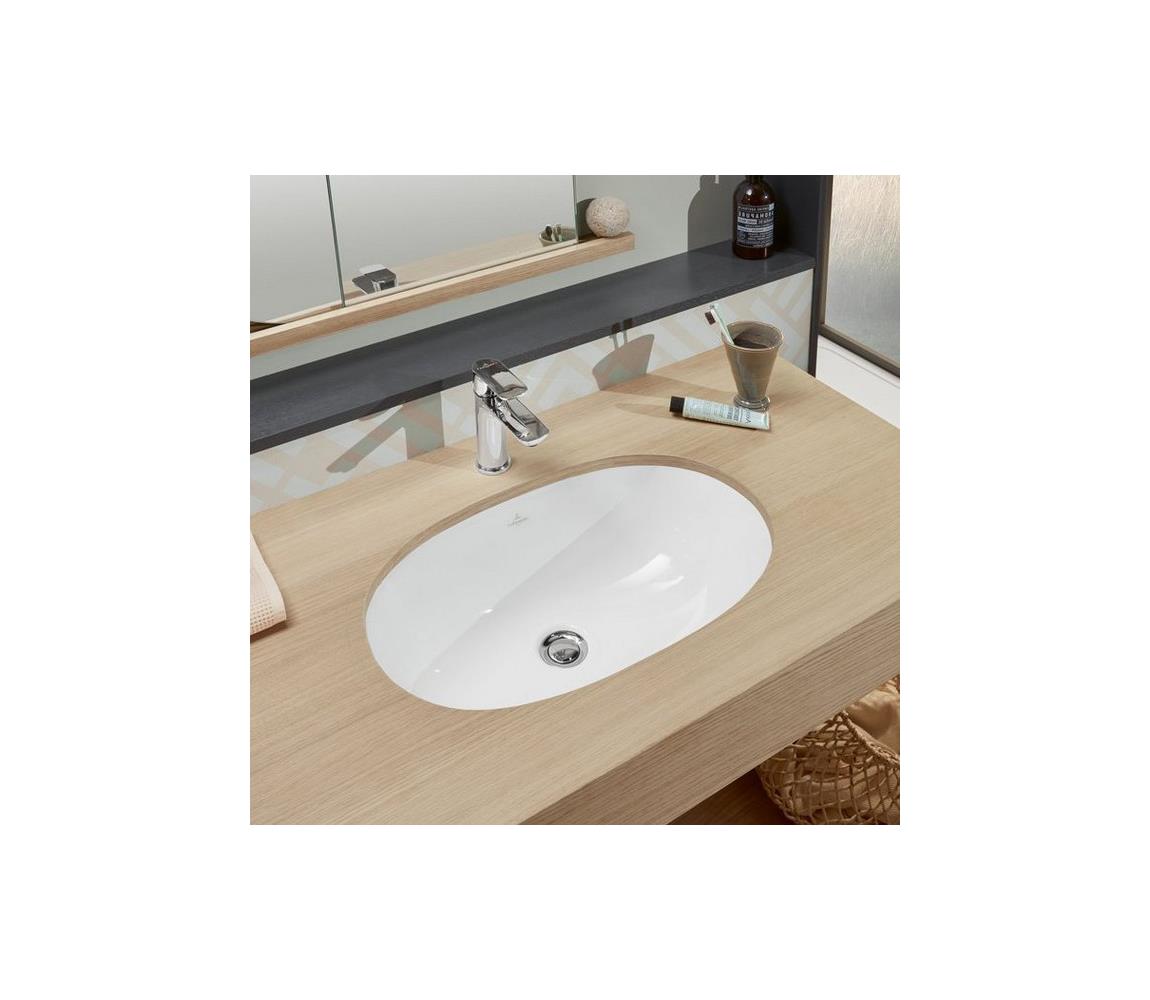 Villeroy & Boch 41626001 - Upotettava pesuallas O.NOVO 60x35 cm keraaminen/valkoinen