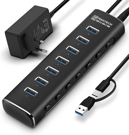 Noerdic keskitin 7x10 1 m USB-HUB82