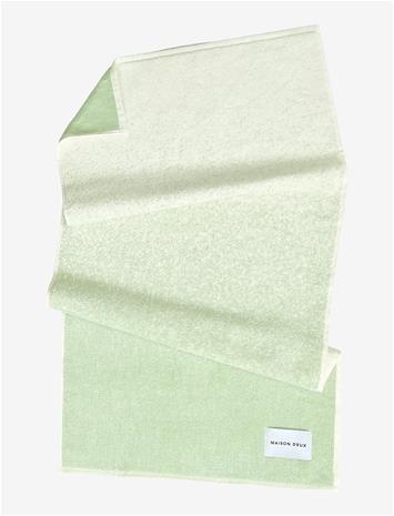 MAISON DEUX Gradient Sage Vanilla - SAGE VANILLA - 50X 100 cm