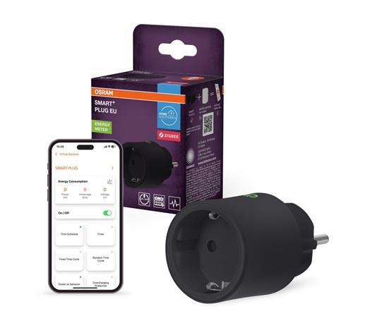 Osram SMART+ Plug with energymeter Zigbee black – kuva 2/2