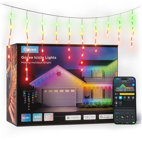 Govee Icicle Lights - 10 m – kuva 4/4