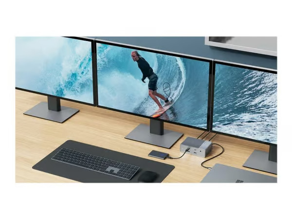 Targus HDG215-EUZ laptop dock/port replicator USB 3.2 Gen 2 (3.1 Gen 2) Type-C Silver – kuva 4/4