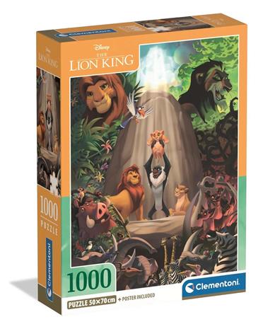 Clementoni Disney The Lion King Compact 1000p palapeli – kuva 2/2
