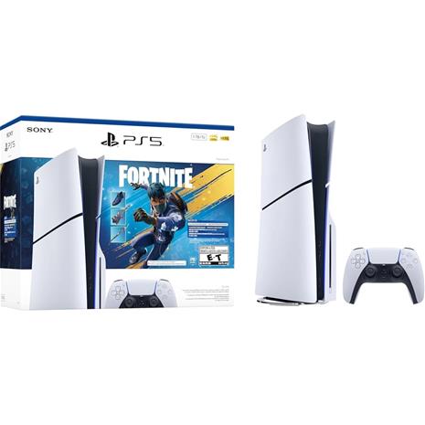 Pelikonsoli Sony Playstation 5 Slim Disc Fortnite Flowering Chaos Bundle