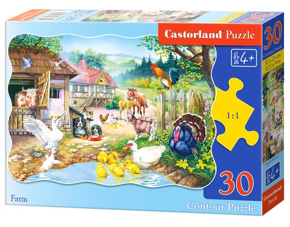 Castorland Farm 30 pcs B-03310-1