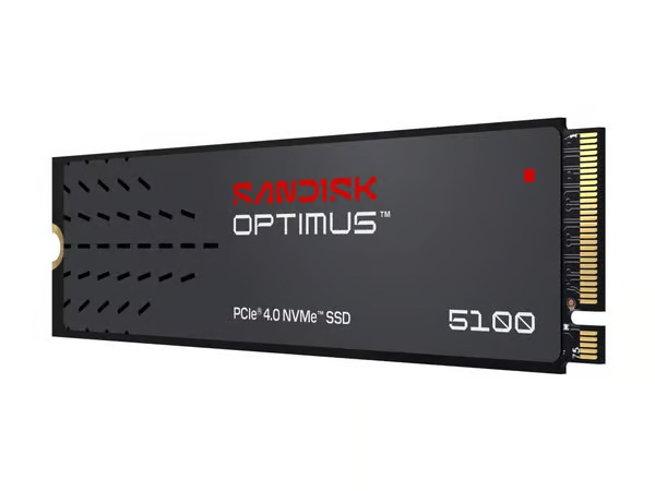 SanDisk Optimus 5100 2 TB M.2 PCI Express 4.0 NVMe QLC 3D NAND SDSP5