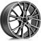 AVUS AF18 MATT ANTHRACITE POLISHED 8X18 – kuva 2