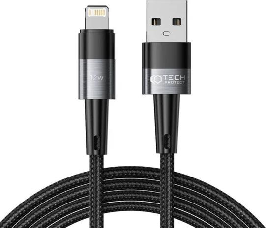 Tech-Protect UltraBoost USB-A / Lightning Cable 12W 2.4A 2m - Grey