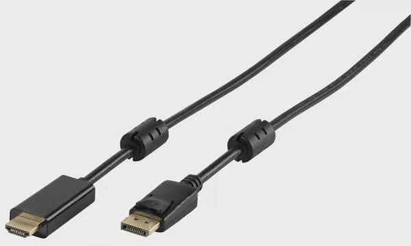 Vivanco CC M 18 DP - adapter cable - DisplayPort / HDMI - 1.5 m