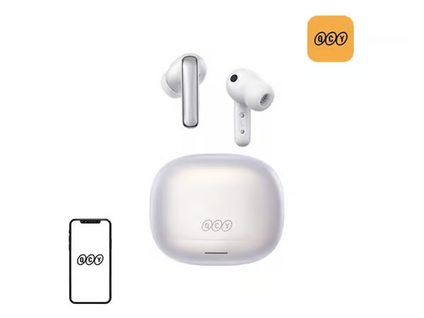 QCY Melobuds N65 Wireless Earbuds - White